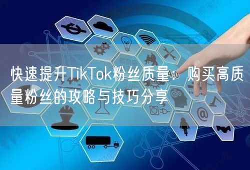 快速提升TikTok粉丝质量：购买高质量粉丝的攻略与技巧分享