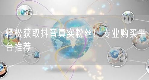 轻松获取抖音真实粉丝！专业购买平台推荐