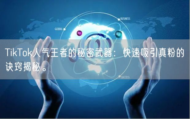 TikTok人气王者的秘密武器：快速吸引真粉的诀窍揭秘。